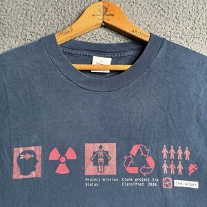 Vintage Lee Pipes Sleeveless T-shirt XL Skateboarding Punk JNCO Style USA Made